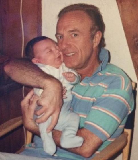 Little Alexander James Caan with his late father James Caan